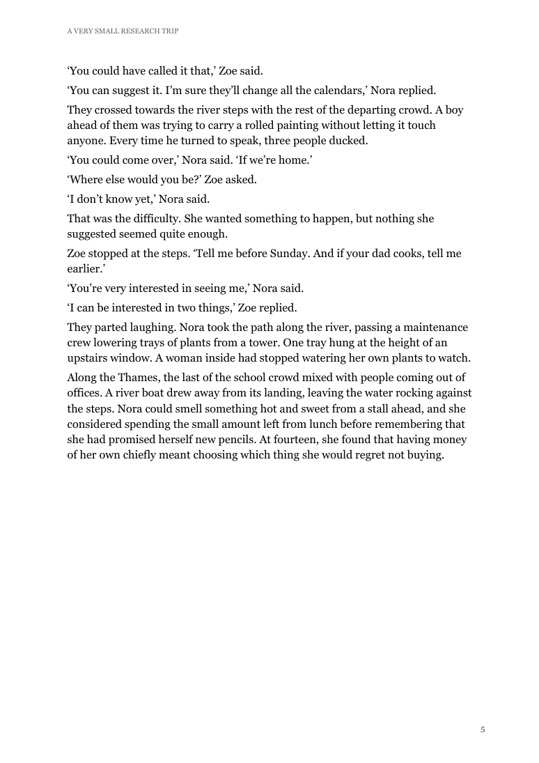Actual second page of Córdoba Chapter One