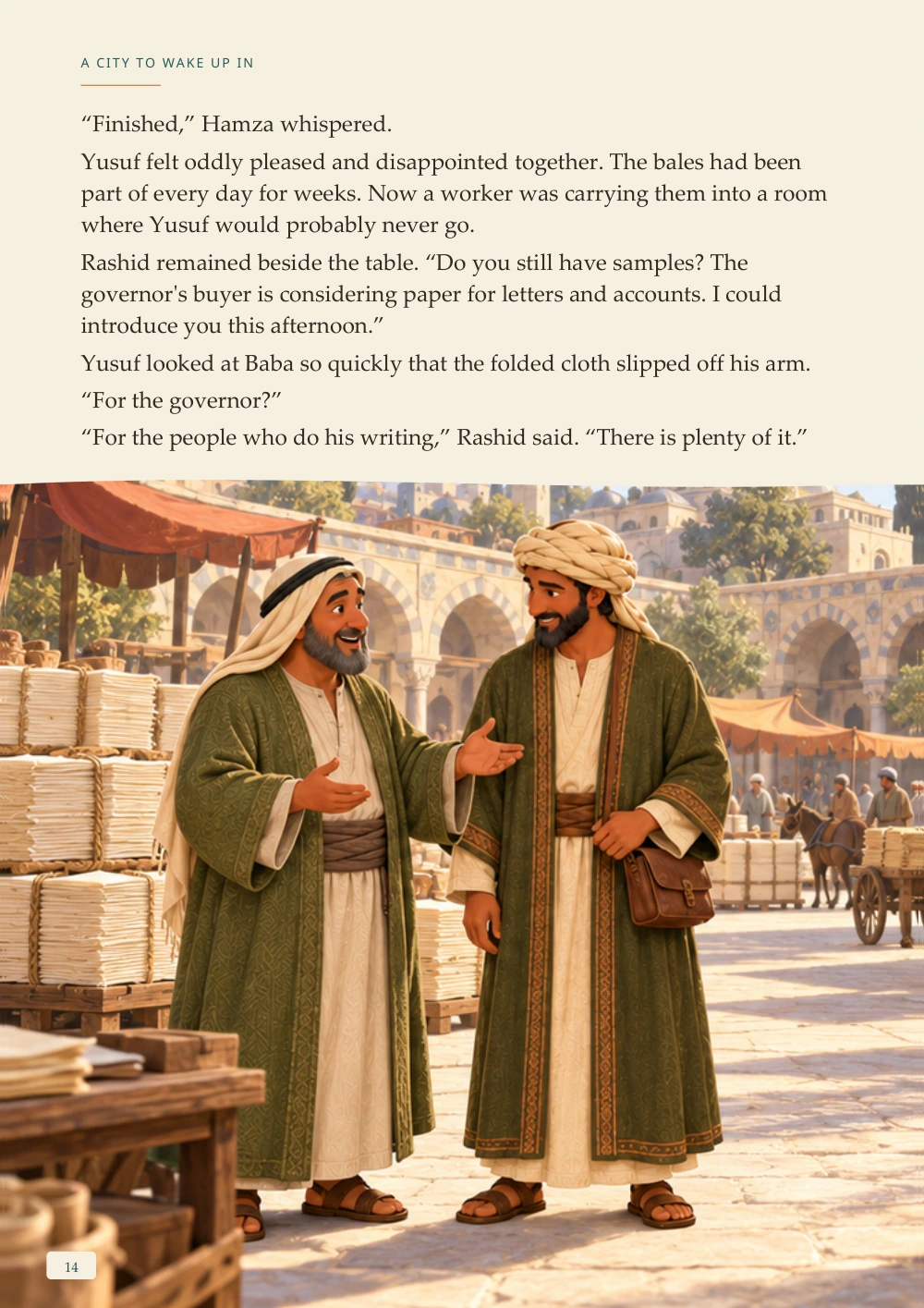 An Adventure in Damascus — portrait Chapter One page 7