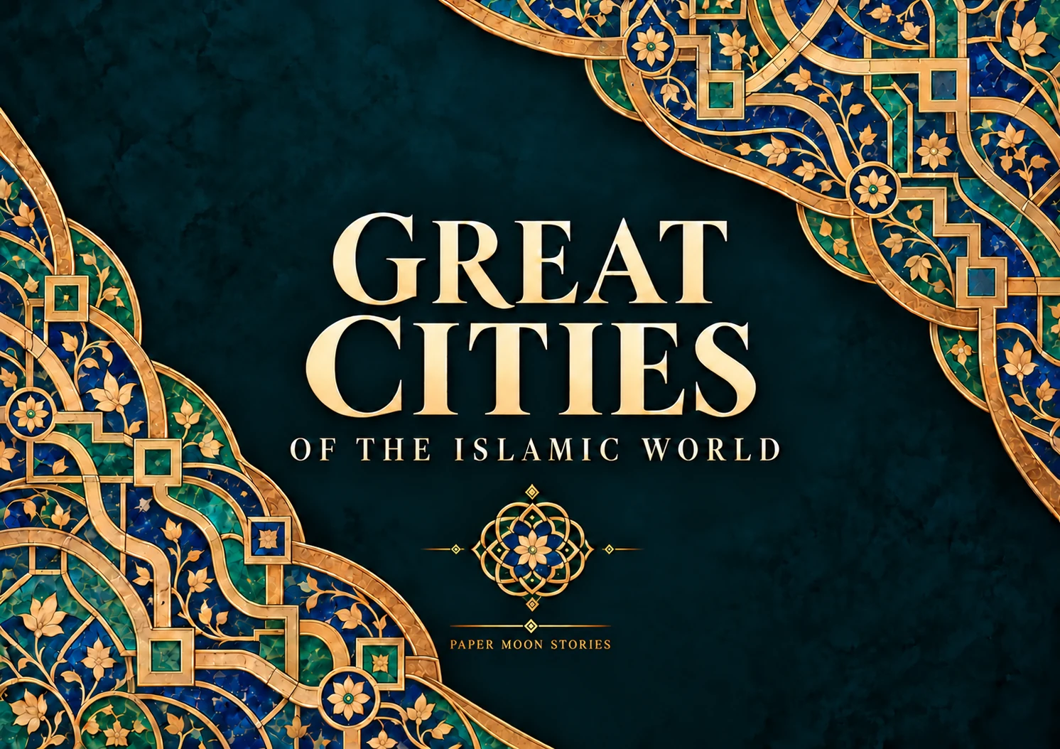 Great Cities of the Islamic World approved front cover
