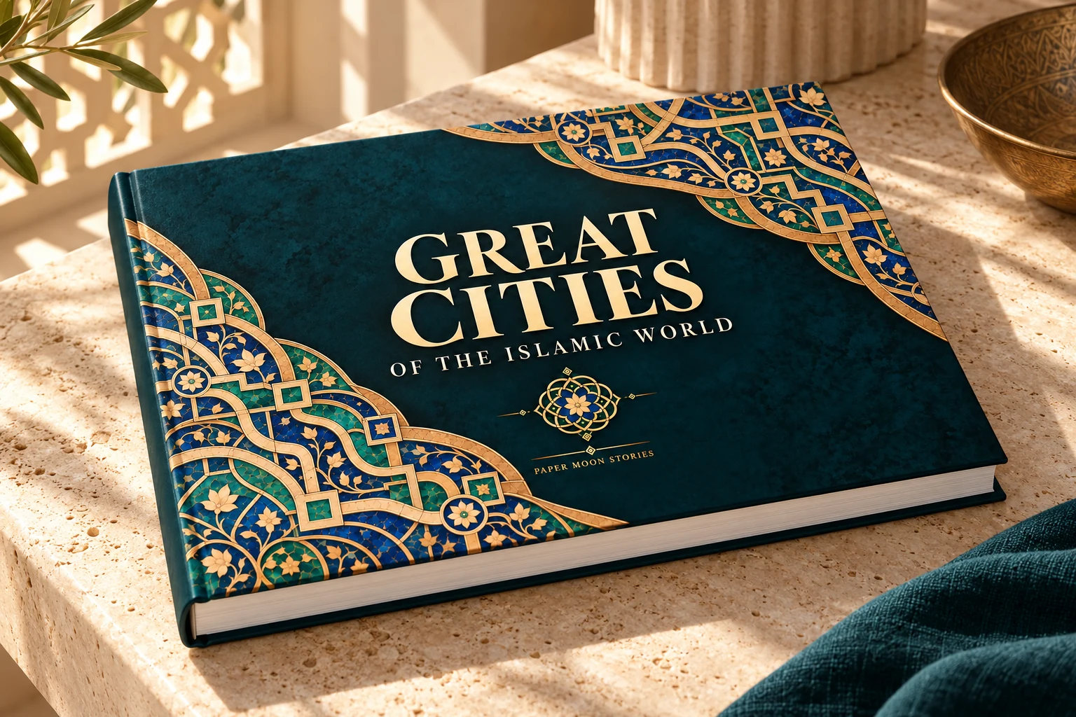 Illustrative hardback setting