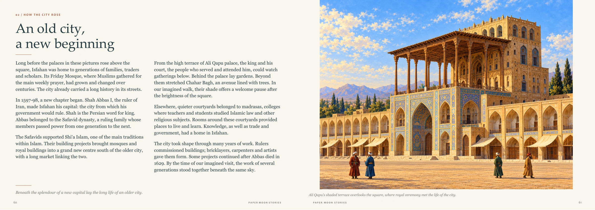 Isfahan · colour, craft and city life