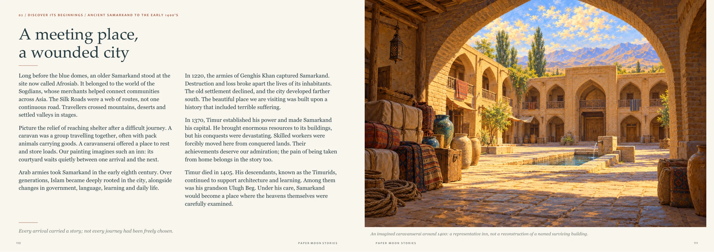 Samarkand · a meeting of worlds