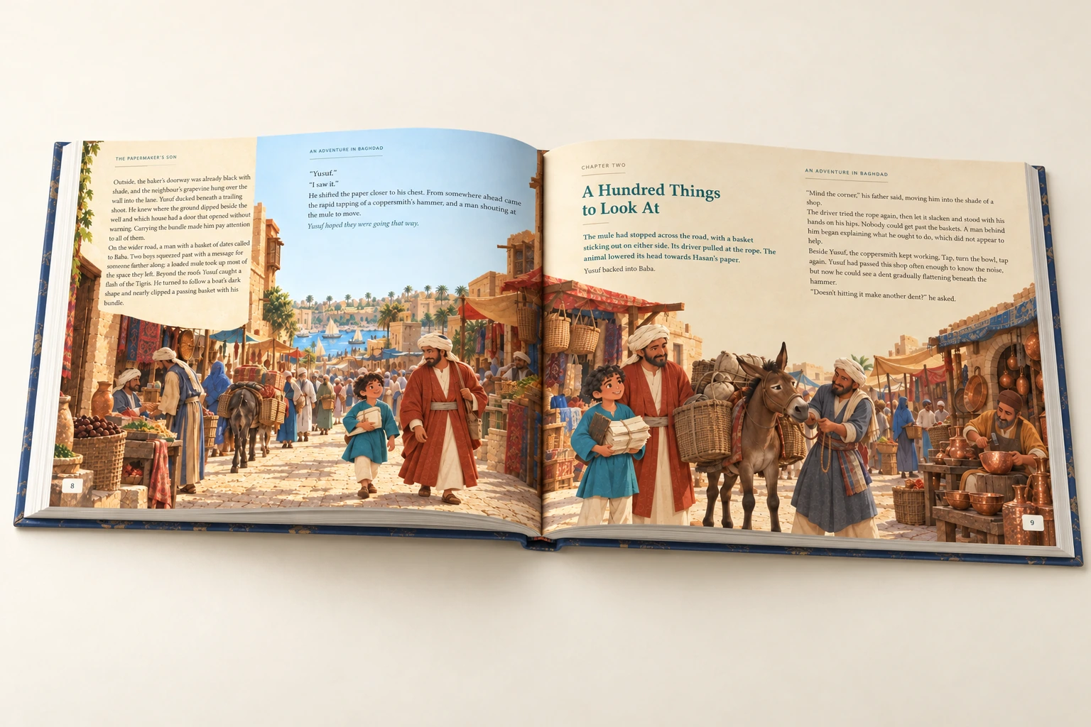 An Adventure in Baghdad — Illustrative photograph · Landscape open
