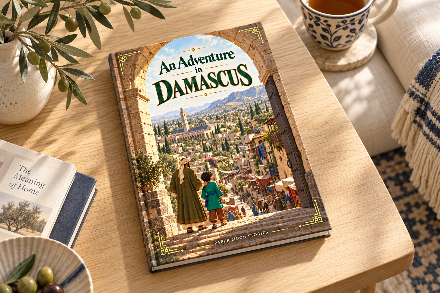 An Adventure in Damascus — Illustrative photograph · Portrait coffee table