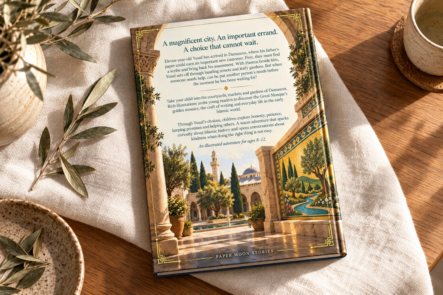 An Adventure in Damascus — Illustrative photograph · Portrait back