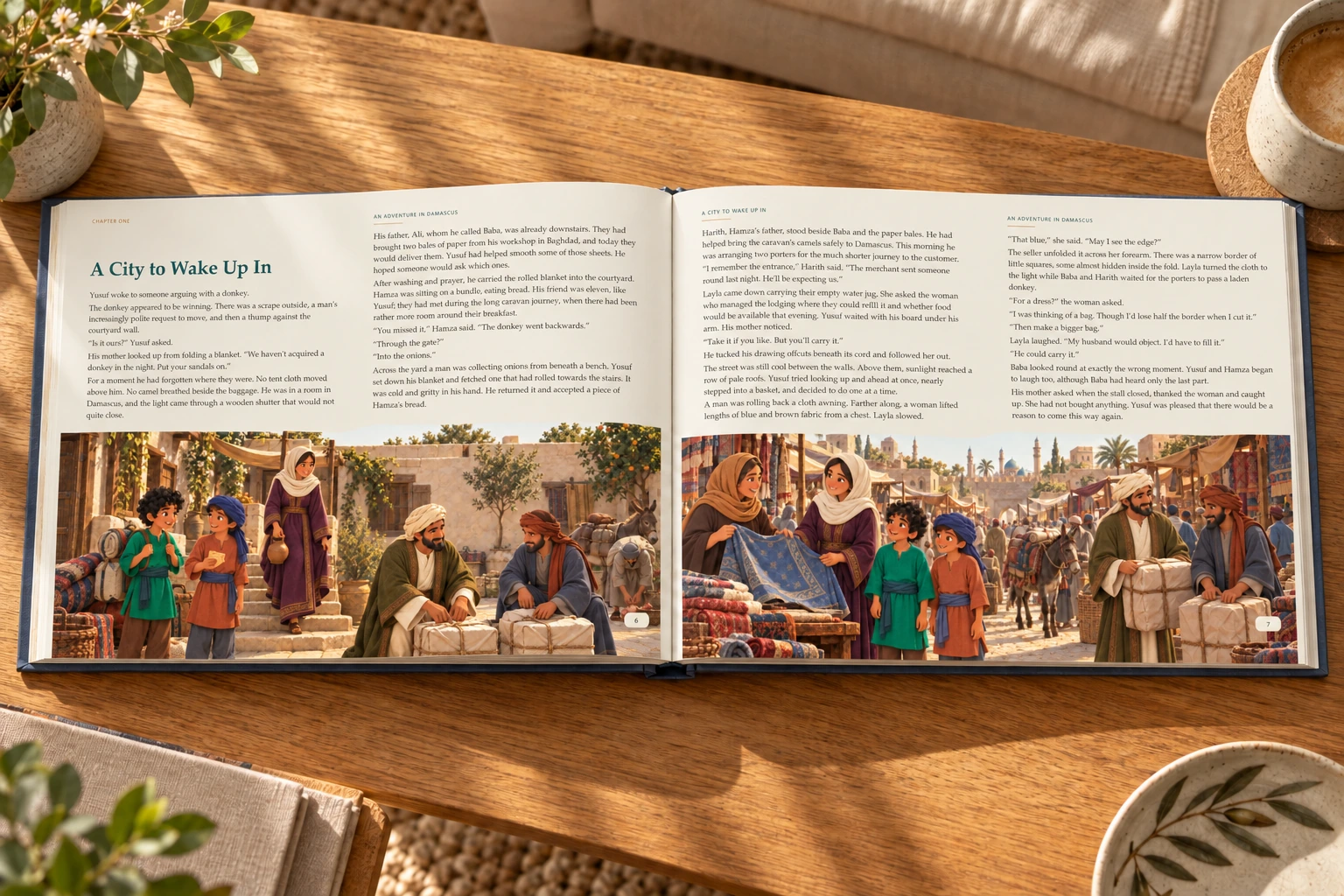 An Adventure in Damascus — Illustrative photograph · Landscape coffee table