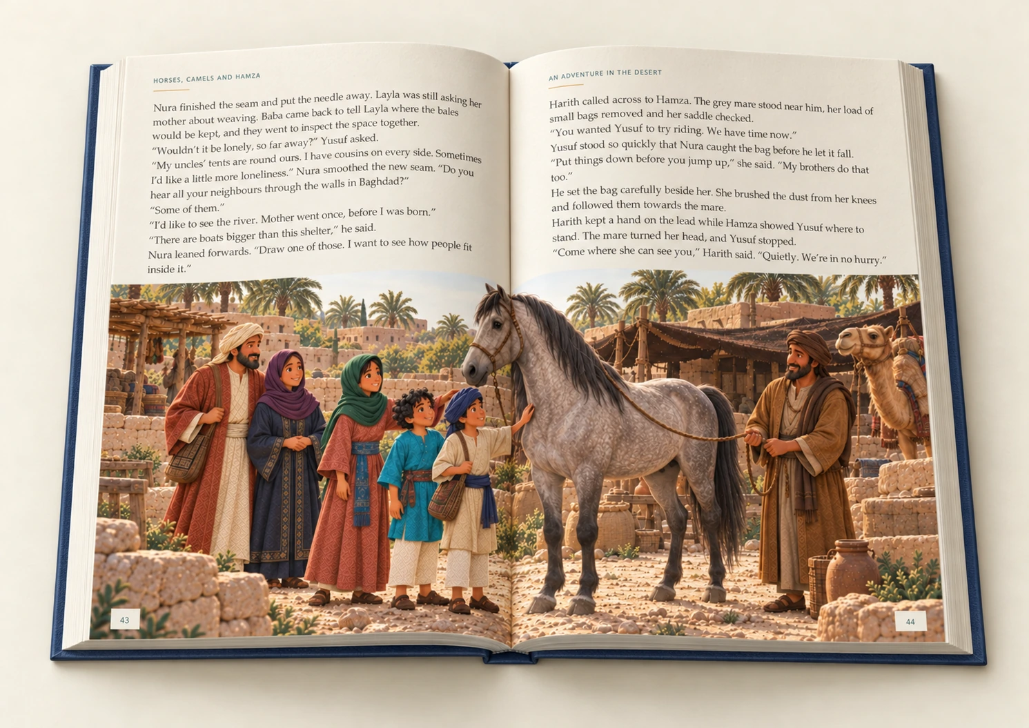 An Adventure in the Desert — Illustrative photograph · Portrait open