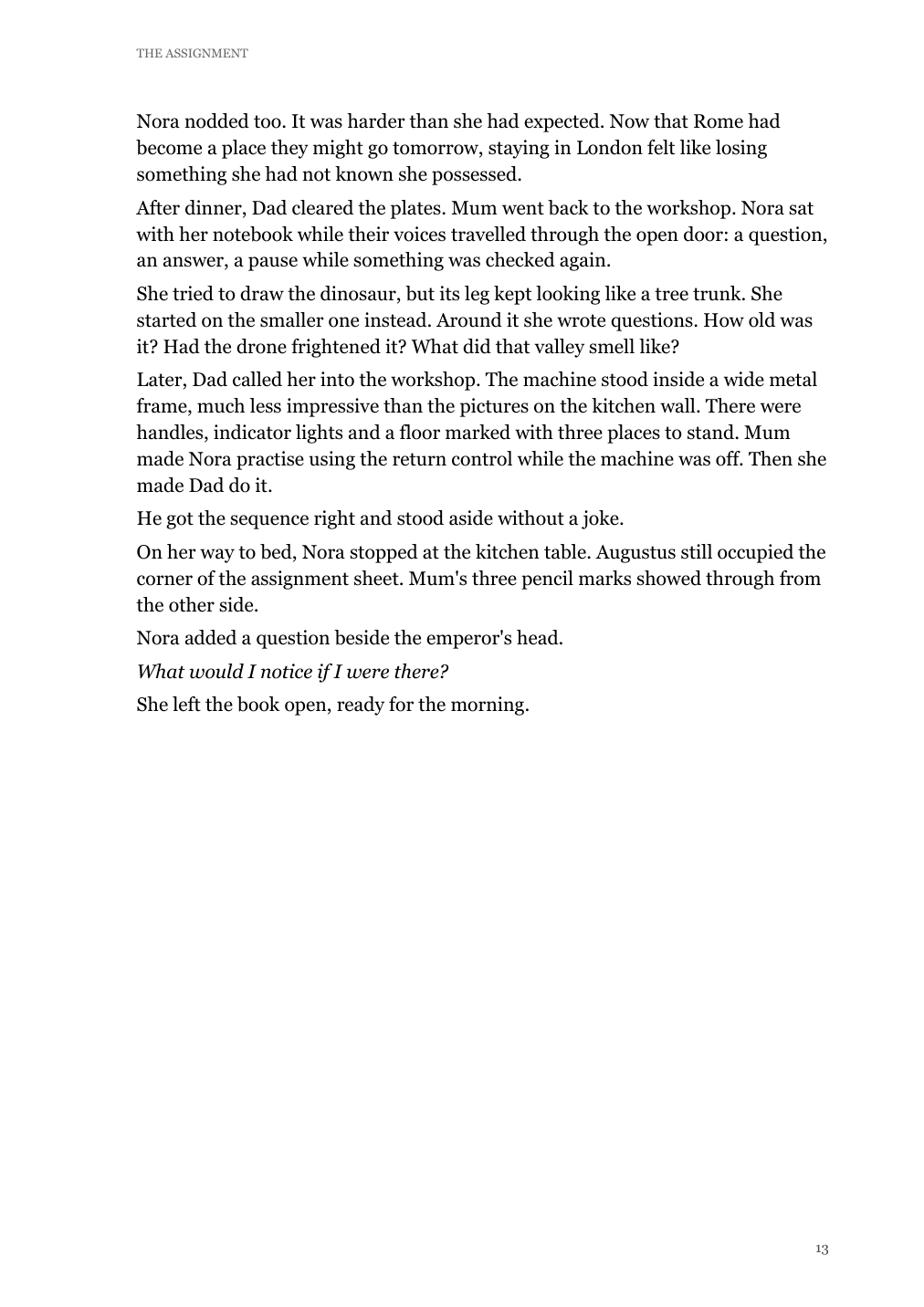 Chapter One, sample page 9 of 9