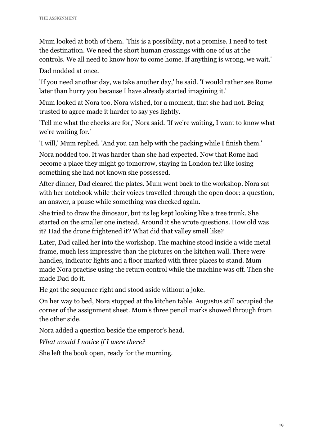 Actual Chapter One, page 13 of 13