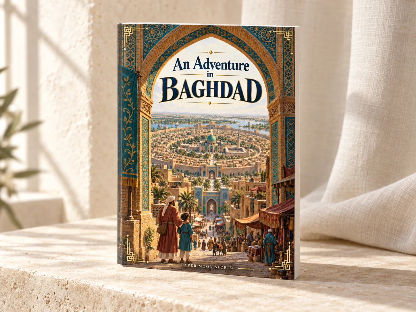 An Adventure in Baghdad illustrated paperback