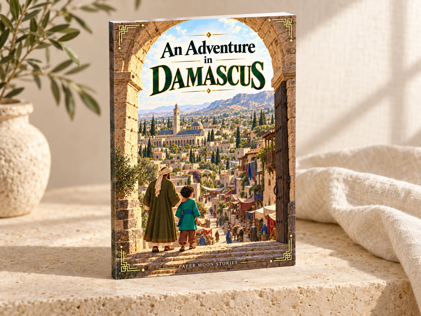 An Adventure in Damascus illustrated paperback
