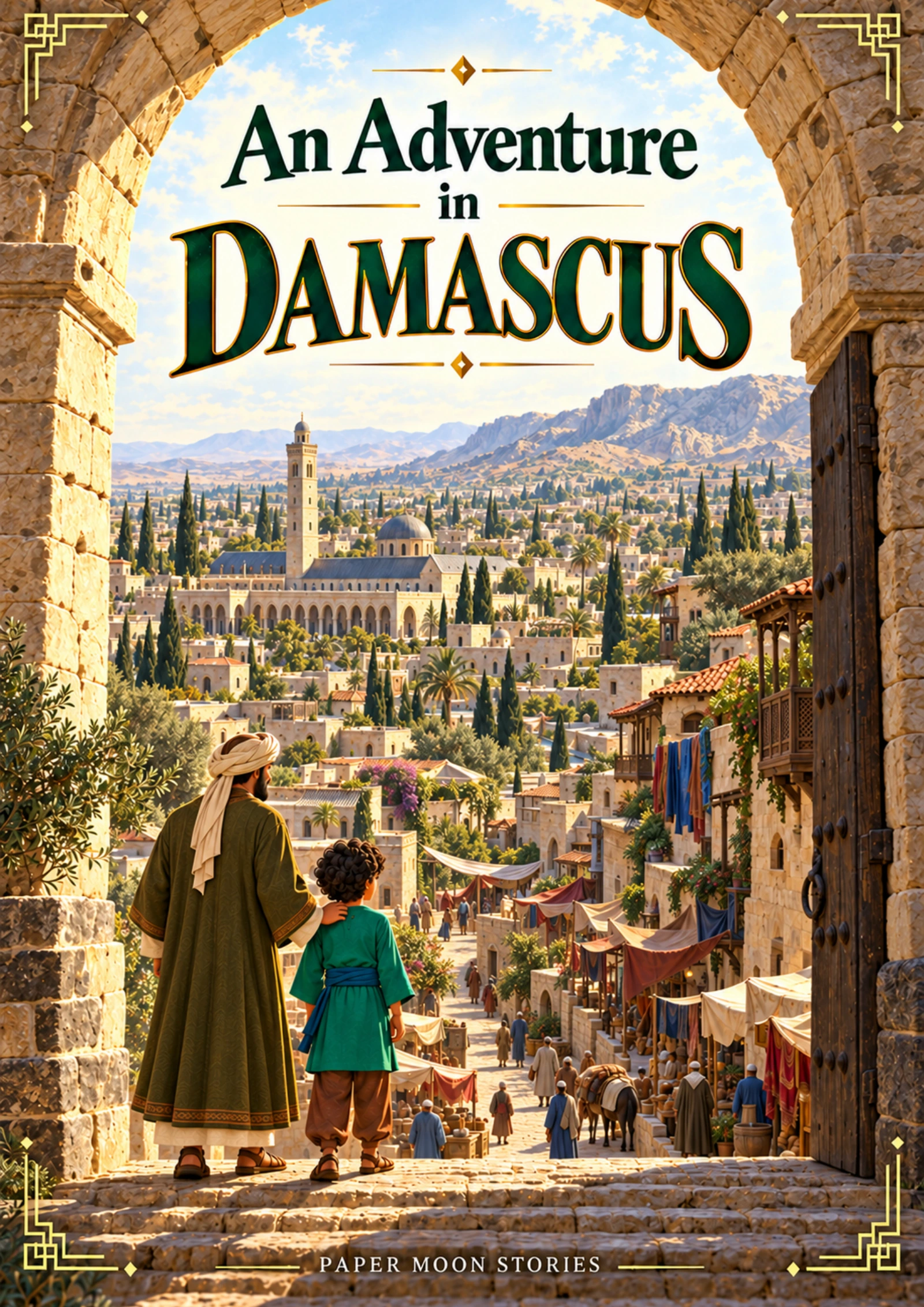 An Adventure in Damascus — current portrait cover