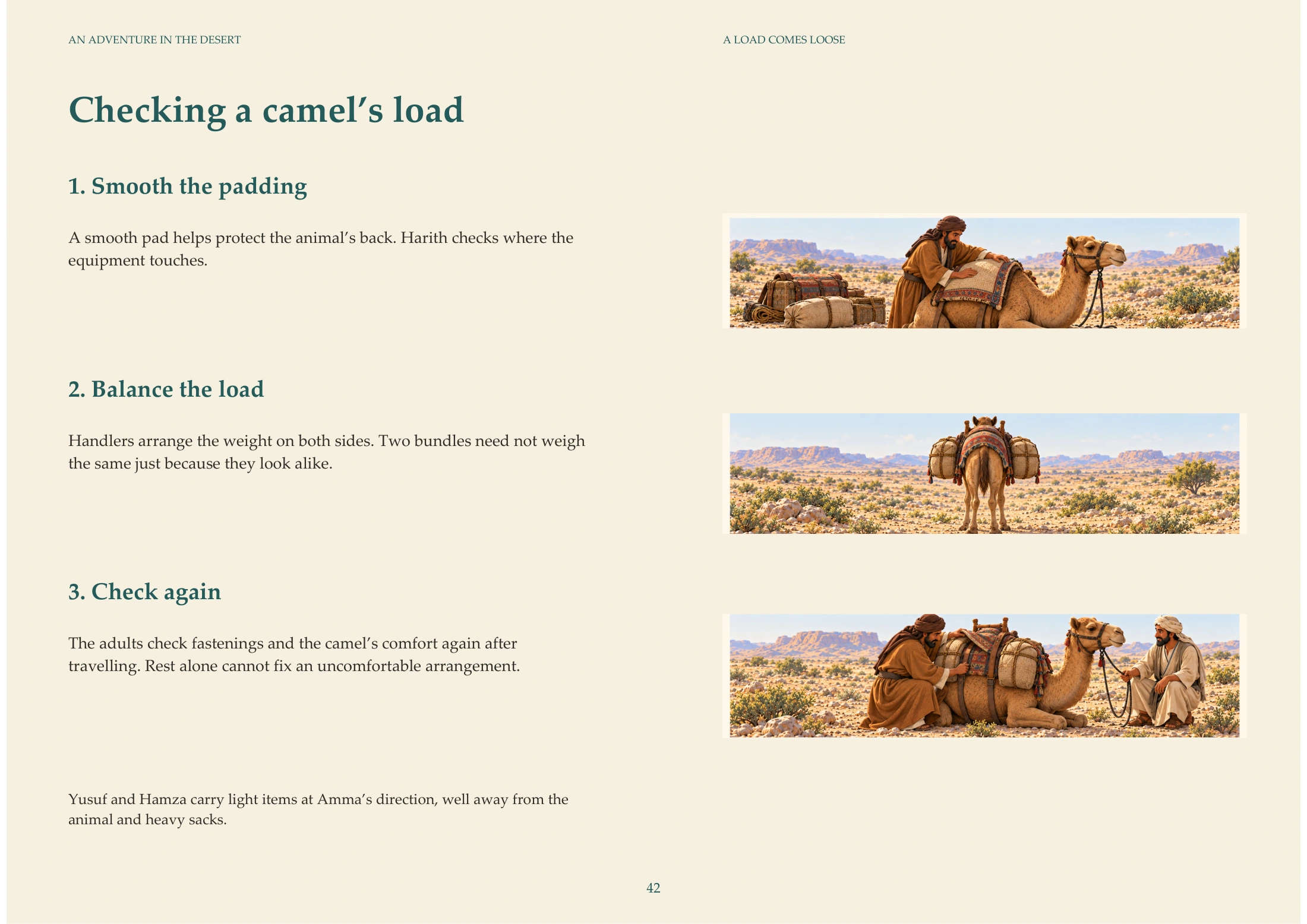 A balanced load — actual illustrated page