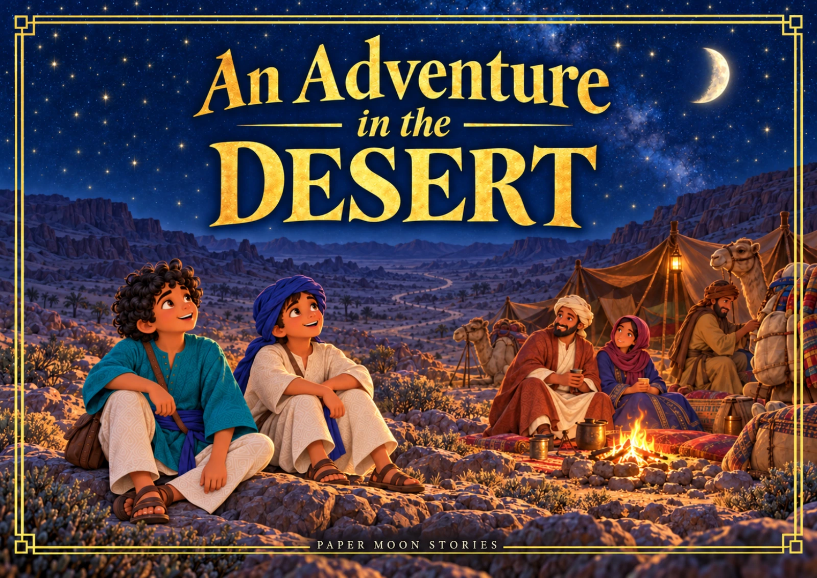 An Adventure in the Desert — Landscape cover