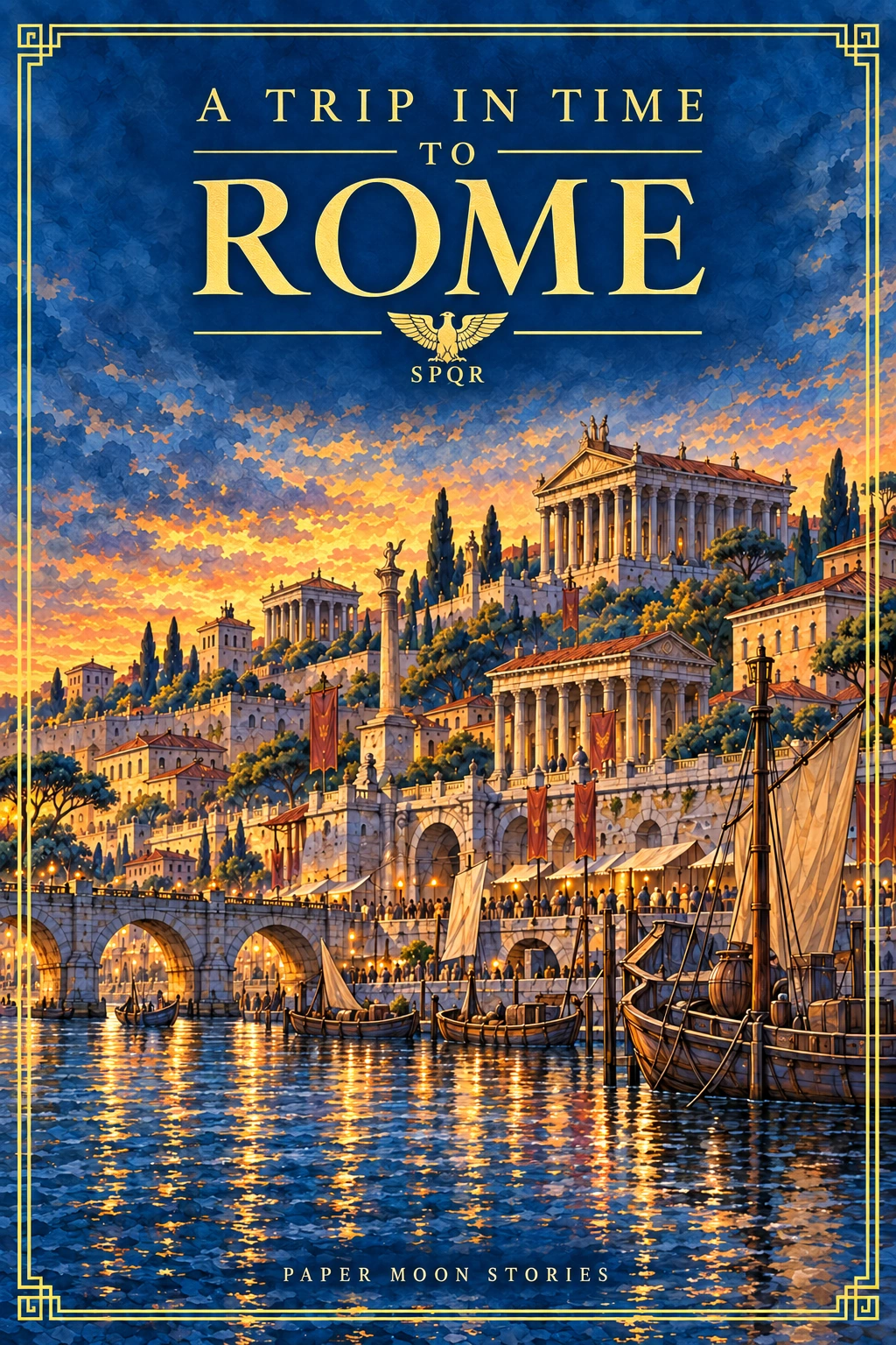 A Trip in Time to Rome book cover